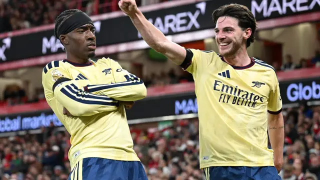 Arsenal win with one shot on target as Forest sink into bottom three