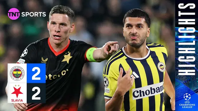 Last Minute Equaliser! 🤯 | Fenerbahce 2-2 Slavia Prague | UEFA Champions League Highlights